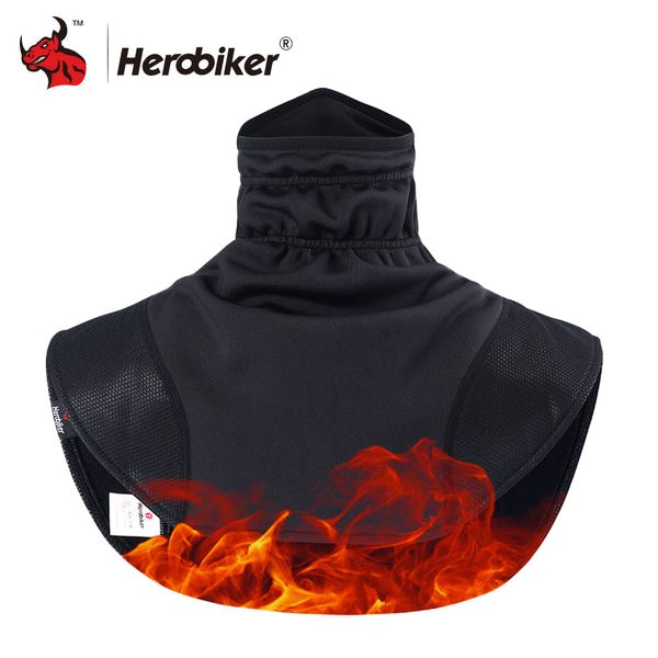 

herobiker мотоцикл термальные балаклавы шарф мотоцикл головные уборы шеи флисовая шапка маска для лица балаклава ветрозащитный теплый мото м