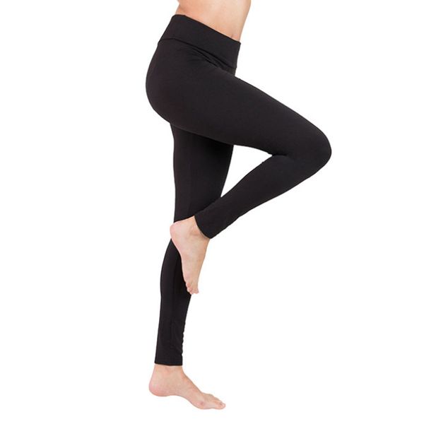

women legging solid pink black leggings plus size fitness sporting pants full length trouser