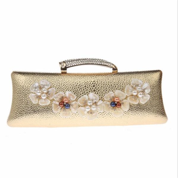 

2019 women flowers mini clutch bags wedding purse with chain diamond party dinner bags drop shipping mn1480