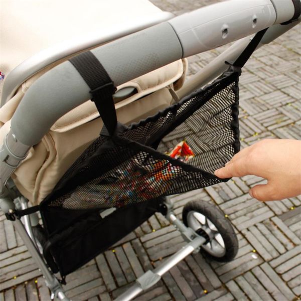 2019 NEUE Baby Kinderwagen Organizer Kind Trolley Korb Mesh Hängende Lagerung Net Tasche Sitz Tasche Kinderwagen Warenkorb Zubehör