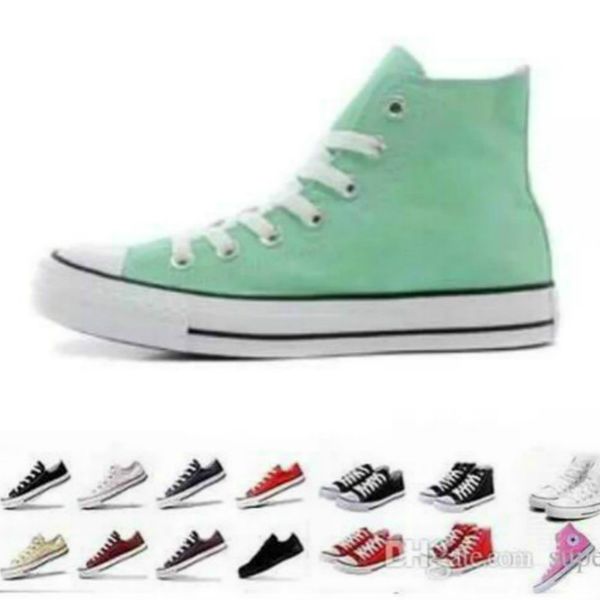 

new star low high casual shoes style sports stars chuck classic canvas shoe sneakers conve men women canvas shoes va2, Black