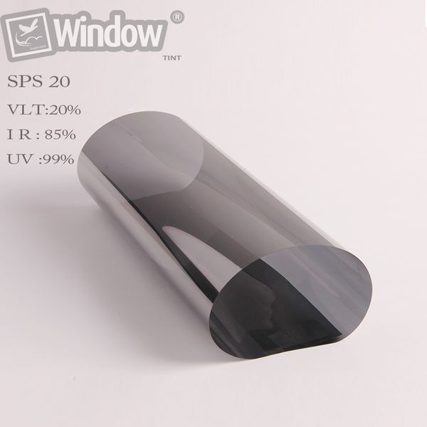 

car window tint solar film black 20% kit 5 x 100ft window foils solar protection