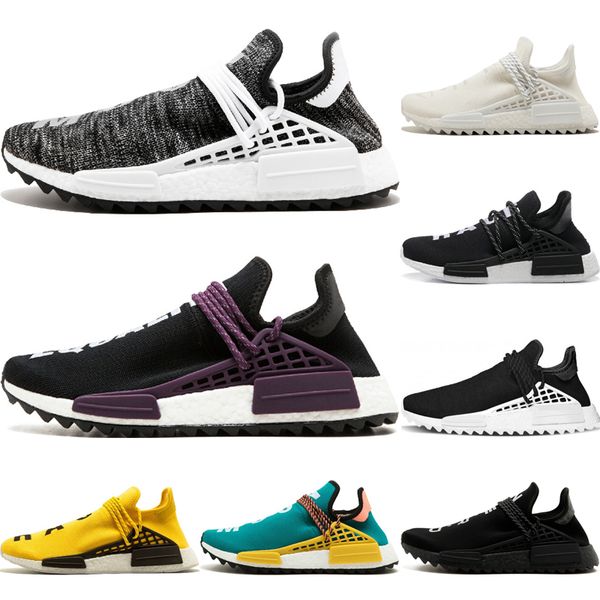 

Men Human Race Core black Colette Running Shoes Women Nerd blue Black yellow trainers fashion mens nobel ink Cream sports sneakers 36-45