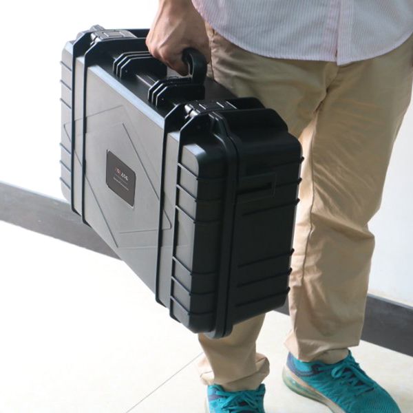 

520x340x173mm protective safety toolbox impact resistant equipment box abs plastic outdoor waterproof dry box 5 color