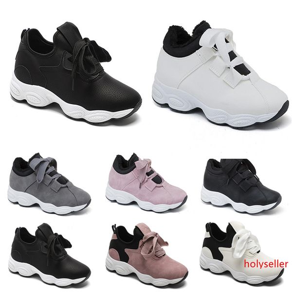 

non-brand running shoes for women chaussures white black pink grey suede fashion sports sneakers 36-40 style 225