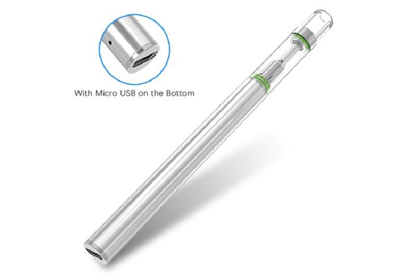 

BUD D1S Одноразовые Vape Pen Телеги Электронная сигарета электронная Пустые картриджи Портативный Испаритель 310mAh Ceramic 0,5 мл стекла Совет Стартовые наборы