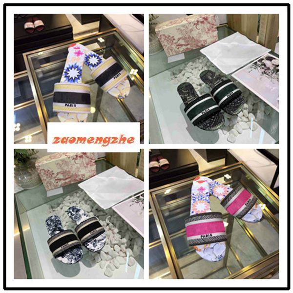 

лучшее качество новые dazzle цветы женщины сандалии конструктора тапочки вышивка сандал цветочные brocade трусы вьетнамки, Black