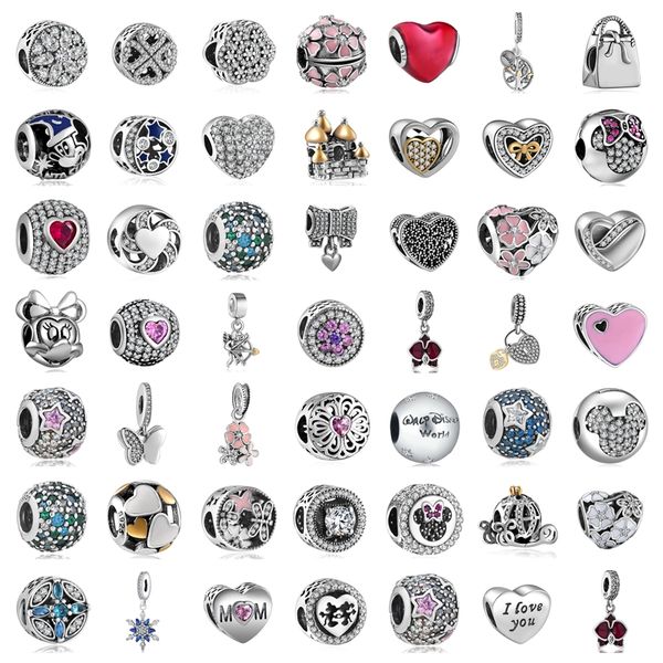 

diy 925 silver original letter beads natural stone for jewelry making fit charms bracelet w13-325