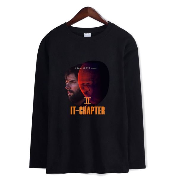 

men 2019 it-chapter2 and women long sleeves shirt t shirts, Gray;blue