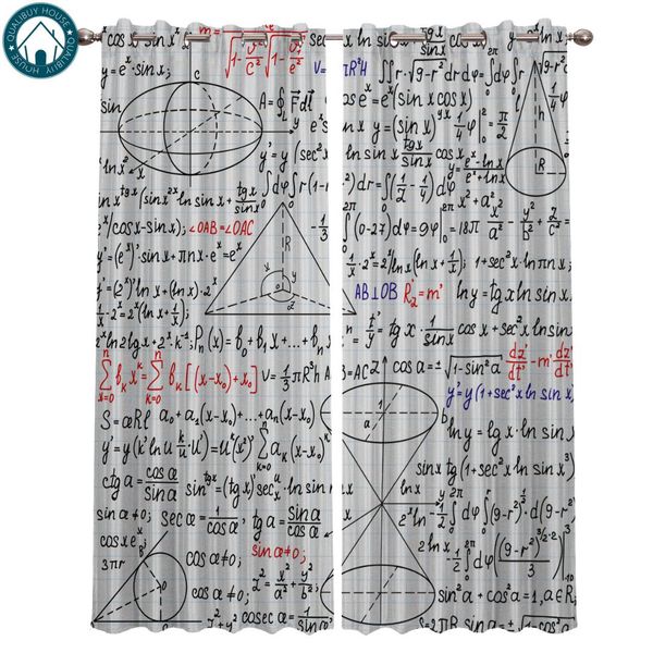 

calculation formula mathematics symbol curtains large window living room curtains high blackout curtain
