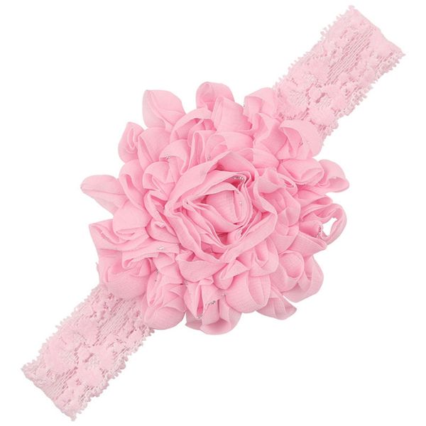 

cute baby solid color flower headbands turban head wrap soft knot hairbands kids bandanas hair accessories, Slivery;white