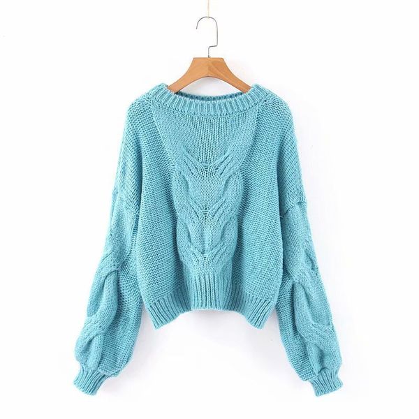 

popular new xl39-2044 european and american fashion twist sweater, White;black