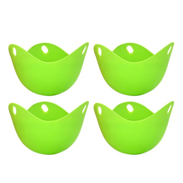 

set of 4 egg boil poachers. oven egg maker for microwave ovens