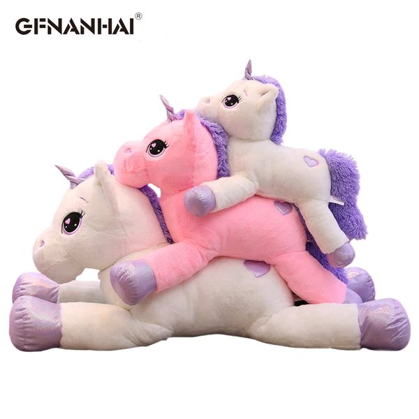 unicorno peluche gigante