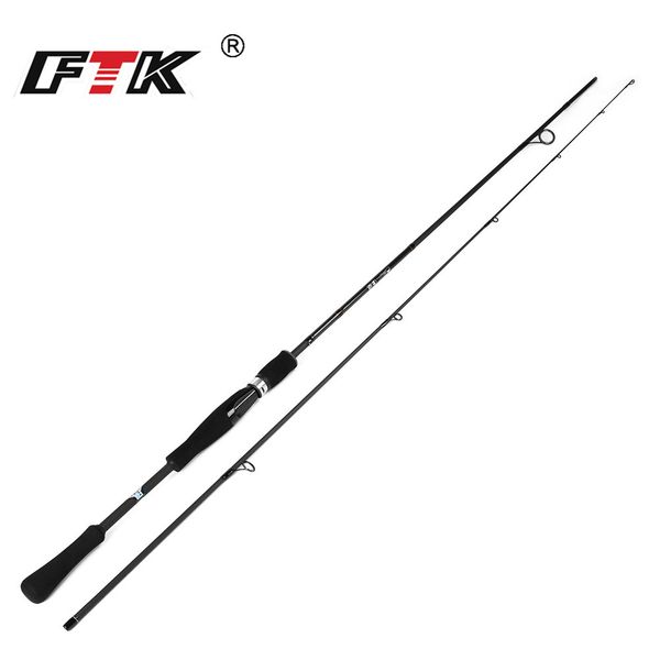

ftk spinning fishing rod 100% carbon c.w.1-7g, 2-8g, 3-15g, 5-20g,10-30g surper hard fishing pole 2 sections lure rod