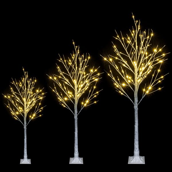 

us stock 4ft snowflake christmas tree with 48 led lamp christmas tree light merry christmas decoration