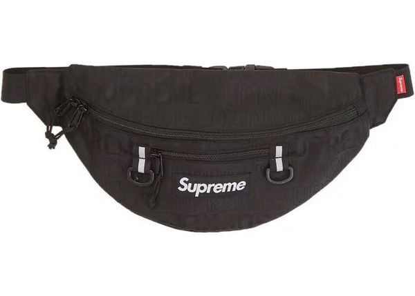 

4 colors sup 19ss waist bag 44th fanny pack fashion men canvas backpack shoulder bag men messenger bags 46th good version awd wdas