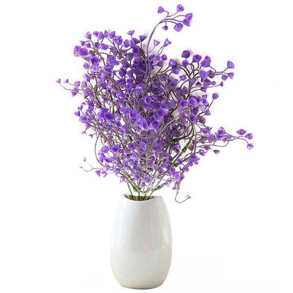 

свадеб искусственные цветы пластиковые поддельные свадебный букет party home decor украшения