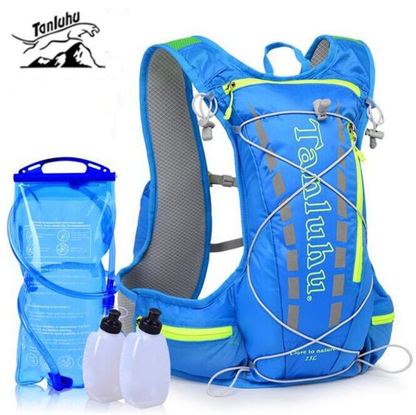 

tanluhu 15l hydration backpack jogging outdoor sport vest trail running bag climbing running backpack hiking cycling rucksack