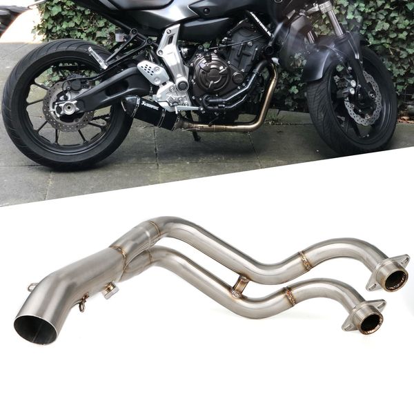 

for yamaha mt07 fz07 tracer 2014-2018 xsr700 mt-07 motorcycle full exhaust system slip-on pipe muffler escape tail fz 07 mt 07