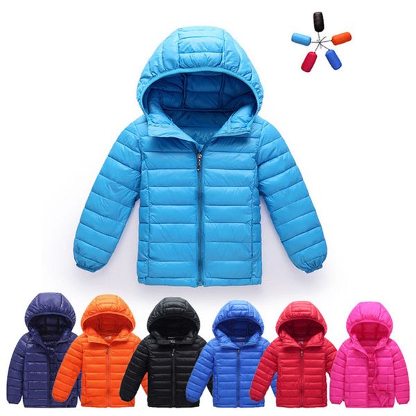 

boys winter jacket new brand hooded kids girls winter coat long sleeve windproof children cotton coat outwear warm 3-12 years, Blue;gray