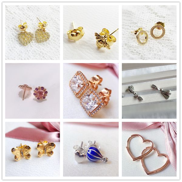 

fashion jewelry charm earrings for women ear studs earring femme 2020 stud earrings crocodile dangle wholesales jewelry, Golden;silver