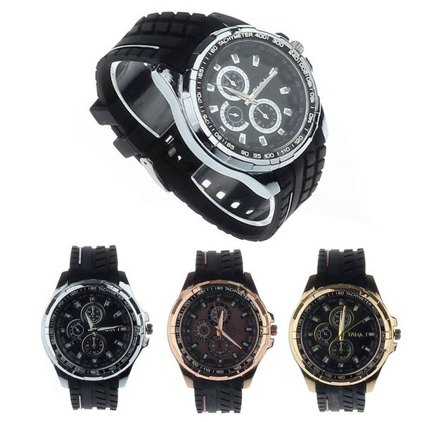 

digital watch men chronograph man alloy elegant silicone strap analog quartz sport wrist watch relogio masculino sports, Slivery;brown