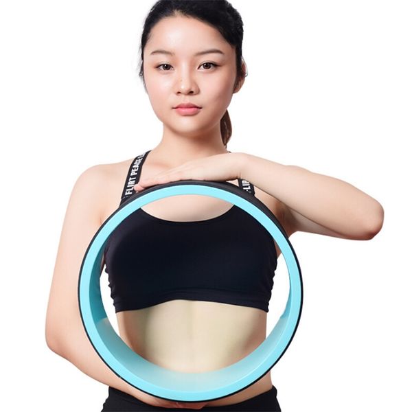 

environment-friendly anti-pressure yoga wheel yoga circle back bend pregnant woman yoga wheel massage roller auxiliary wheel