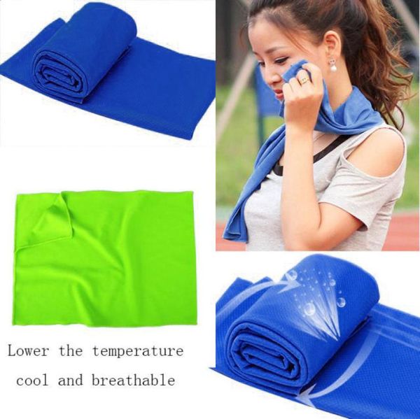 

2018 cold sensation beach towel drying travel sports swiming bath body towelyoga mat new de8