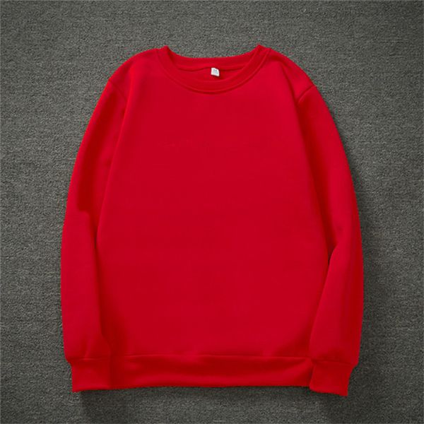 

sweater 2020 new women's net red korean spring and autumn thin hoodless round neck no cap loose solid color trend, Black