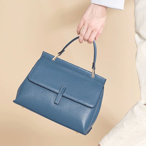 

2020 new women's bag leather shoulder bag women's european and american fashion messenger ladies handbag