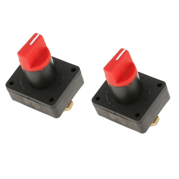 

2x 100a battery master kill switch isolator disconnect cut off 12v/24v car boat