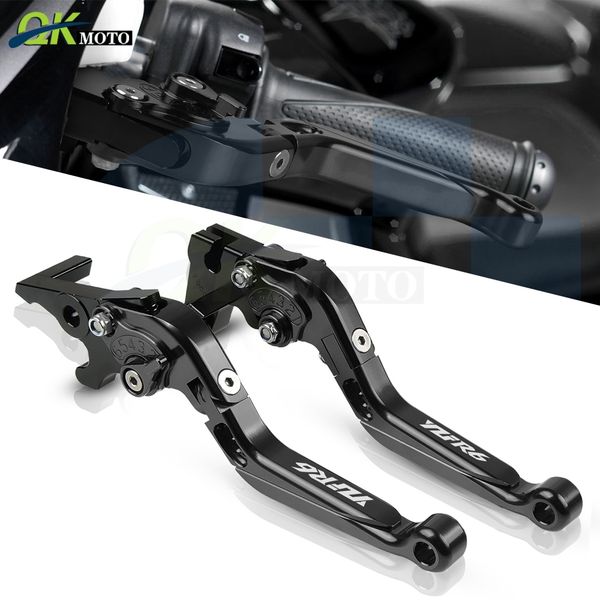 

motorcycle extendable foldable aluminum handle brake clutch levers for yzf r6 yzfr6 yzf-r6 2005 2006 2007 2008 2009-2016