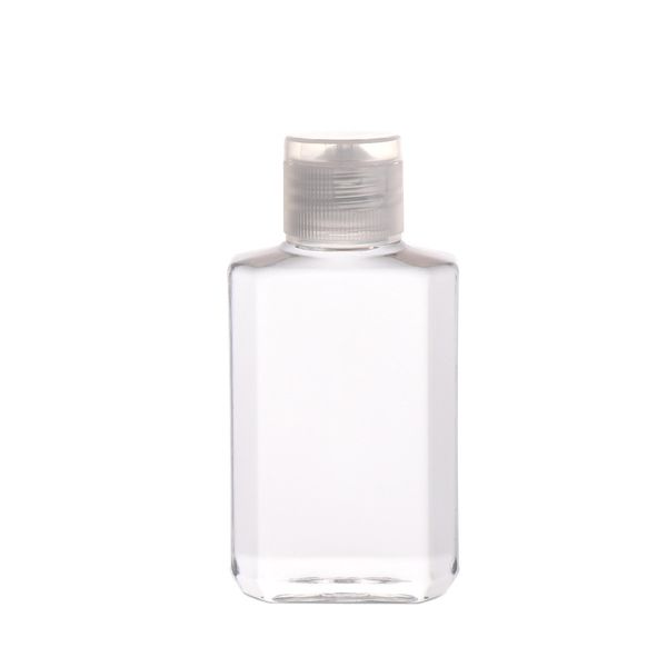 

factory spot 60ml transparent octagonal bottle hand sanitizer-bottle gel flap bottle sub-packing plastic