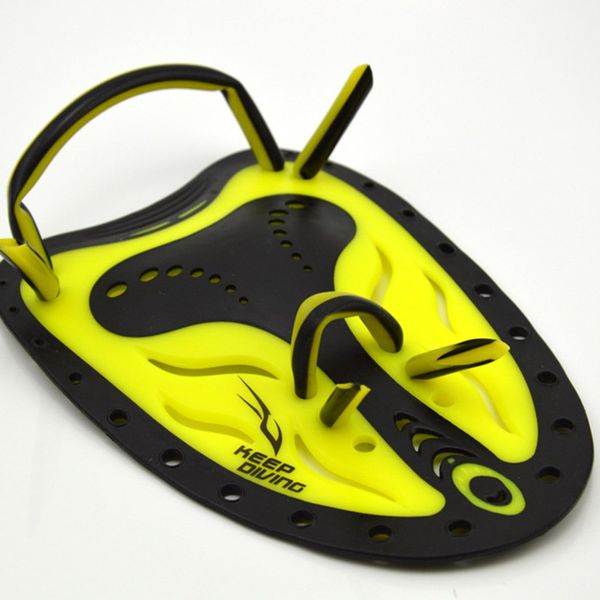 

professional adjustable swimming paddles training silicone hand webbed gloves padel fins flippers swimming gear