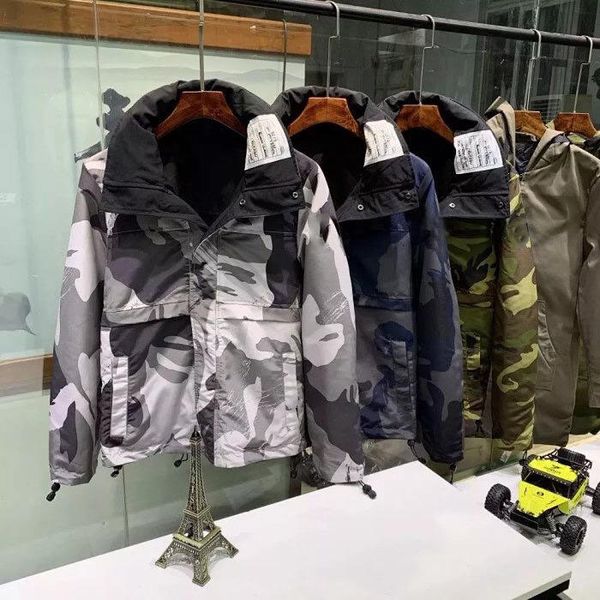 

mens designer jacket coat fashion luxury men streetwear winter jackets new arrival men brand jacket wear on both sides clothing, Black;brown