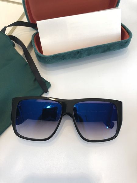 

luxury sunglasses mens sunglasses women classic style plank metal frame 0520 uv400 protection outdoor eyewear with box, White;black