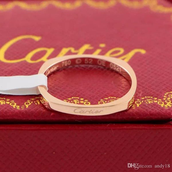 

lovers rings 18k rose gold and silver 316l stainless steel for women and man band rhombus rings jewelry ing