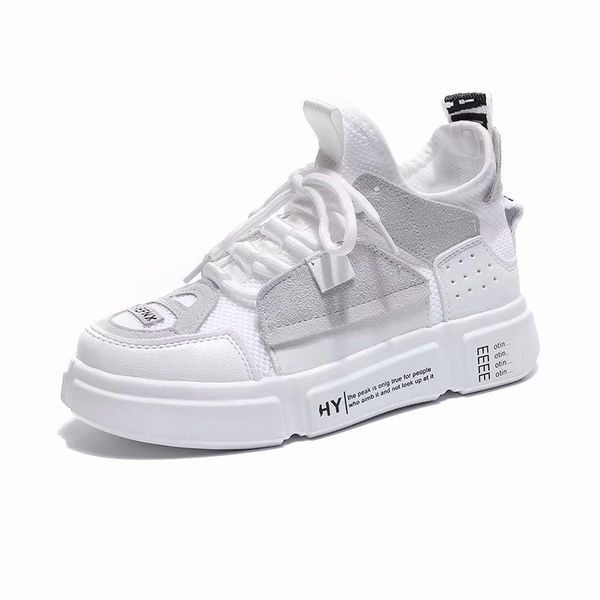 

обувь для увеличения роста женская кроссовка на платформе tenis feminino обувь для кроссовок zapatillas mujer повседневная femme sapatos, Black