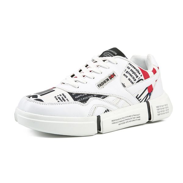 

shoes male fashion breathable lightweight 39~46 2019 men's sneakers #la998, Black