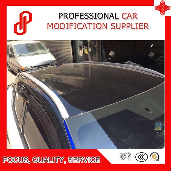 

1 pair aluminium alloy sticker install side rail bar roof rack for izoa 2018