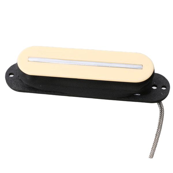 

rail style guitar bridge pickup for st electric guitar accessories, yellow