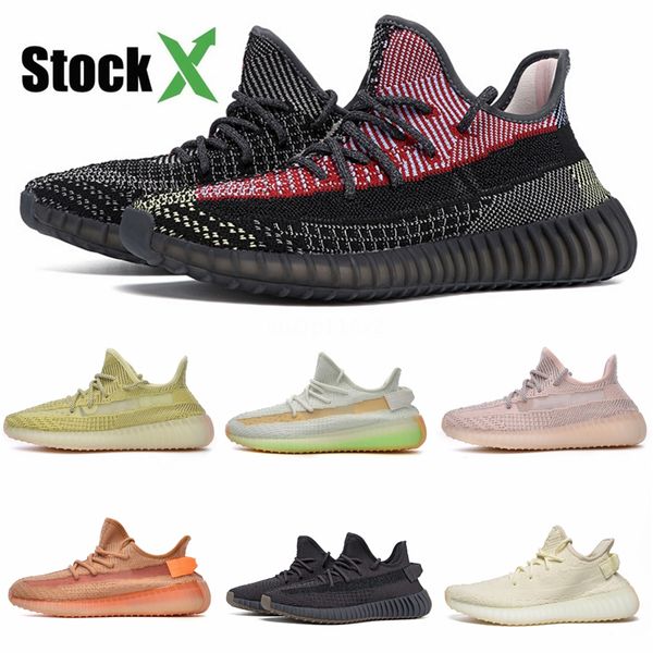 

gid green glow kanye west luxury running shoes cloud white black beluga 2.0 static full reflective sneaker synth citrin antlia #qa290