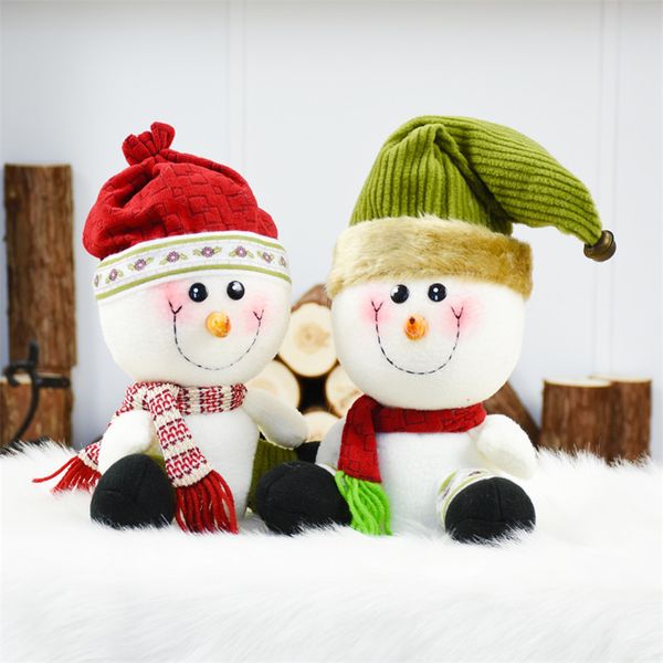 Christmas Table Decorations Snowman Dolls Xmas Decor Ornaments