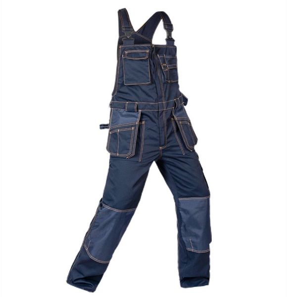 

spring autumn men's jumpsuit overalls outdoor workwear multi-functional trousers wear-resistant multi-pocket straps cargo pants, Black;green