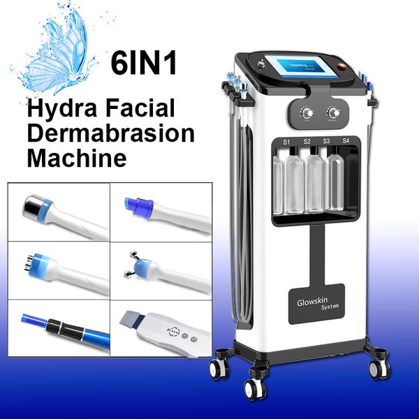 

professional dermapen shrink pores skin tightening facial device hydra dermabrasion clear blackhead bio-lifting spa facial machine