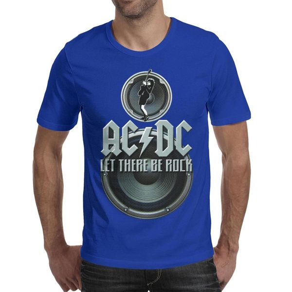 

ac dc let there be rock moive blue t shirt,shirts,t shirts,tee shirts shirt design personalised graphic make a crazy band athletic t shirt, White;black