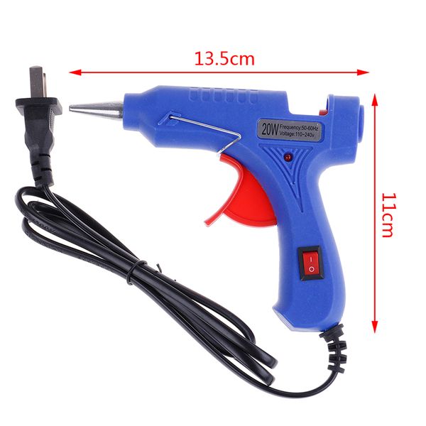 

1pc new electric heat glue gun mini electrical melt glue guns for 7mm stick