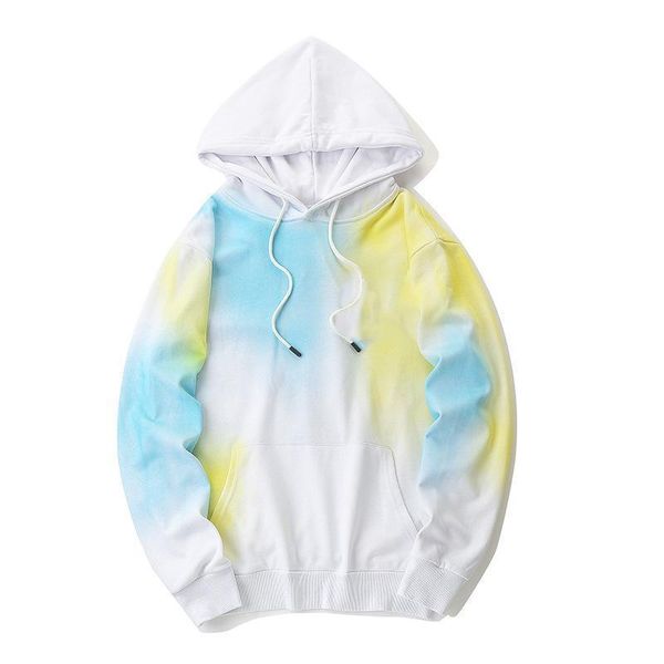 

2018 new fashion autumn winter models new rendering new york limited paint plus velvet men and women couple hooded sweater, Black