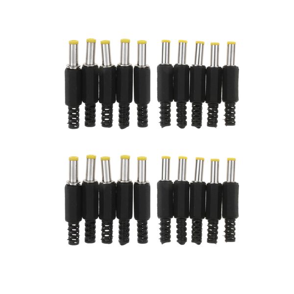 

5.5x2.5mm 20шт dc power мужской подключи сварочный разъем адаптера